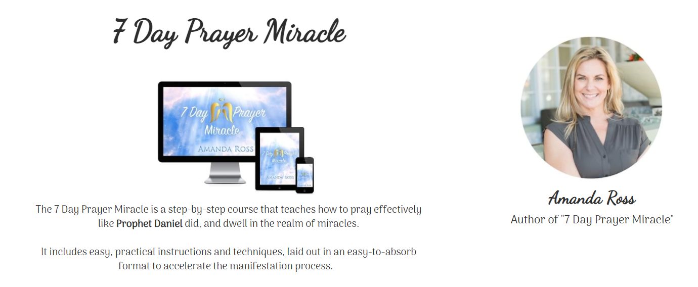 7 day prayer miracle 