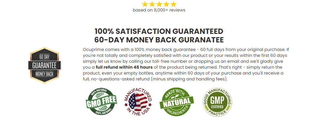 ocuprime negative reviews